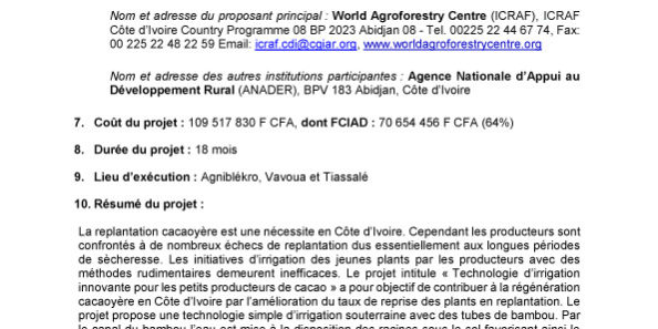 Fiche_Projet_206_ICRAF_Technologie-d%u2019irrigation-innovante_Cacao